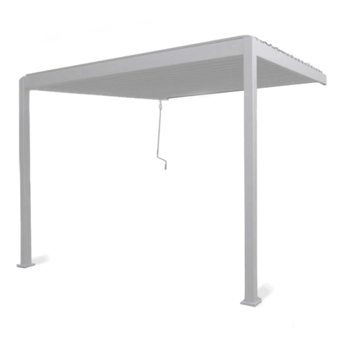 PREMIUM WALL 3x3 PERGOLA TARASOWA WHITE