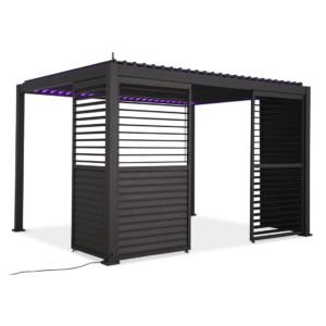 PREMIUM REGULOWANY PANEL ŻALUZJOWY 4.0M ANTHRACITE