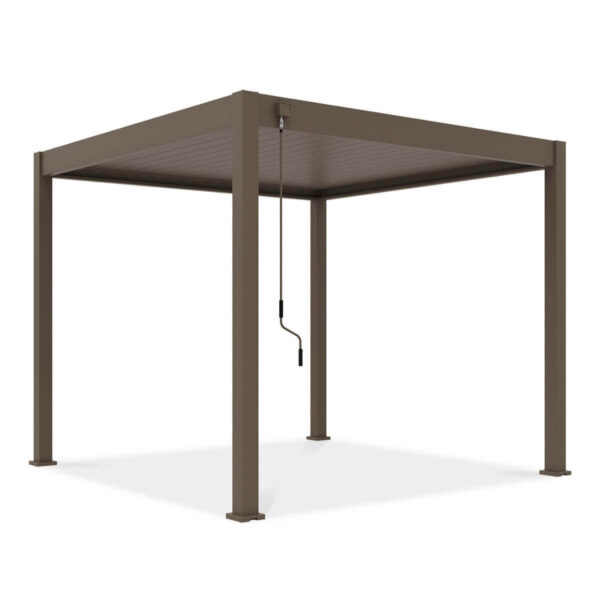 ELEGANCE 3x3 PERGOLA TARASOWA TAUPE