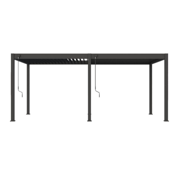 ELEGANCE 3x6 PERGOLA TARASOWA ANTHRACITE