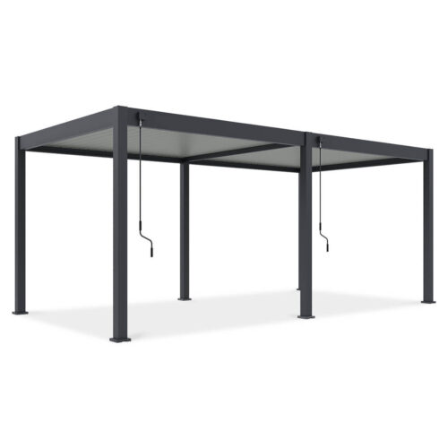 ELEGANCE 3x6 PERGOLA TARASOWA ANTHRACITE/LIGHT GREY