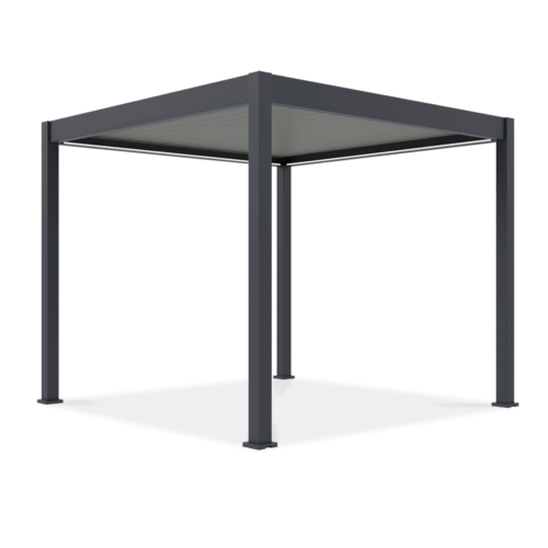 ELEGANCE AUTOMATIC+LED 3x3 PERGOLA TARASOWA ANTHRACITE/LIGHT GREY