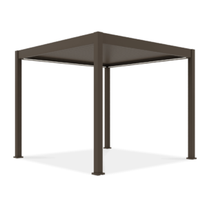 ELEGANCE AUTOMATIC+LED 3x3 PERGOLA TARASOWA TAUPE