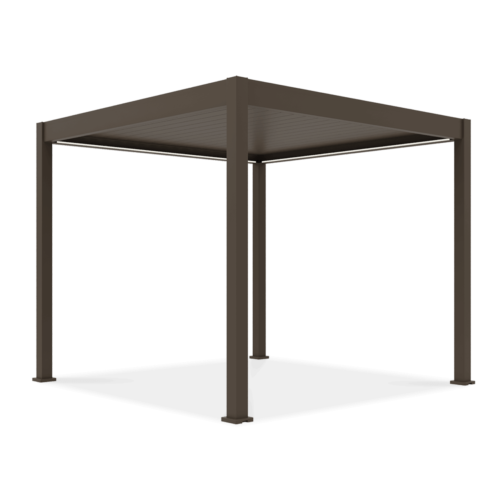 ELEGANCE AUTOMATIC+LED 3x3 PERGOLA TARASOWA TAUPE