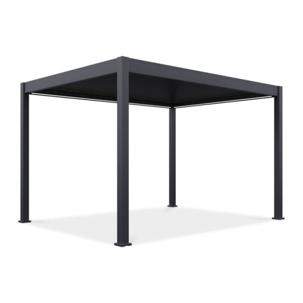 ELEGANCE AUTOMATIC+LED 3x4 PERGOLA TARASOWA ANTHRACITE