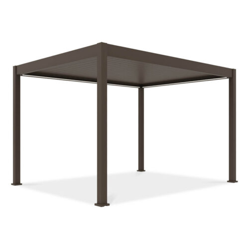 ELEGANCE AUTOMATIC+LED 3x4 PERGOLA TARASOWA TAUPE