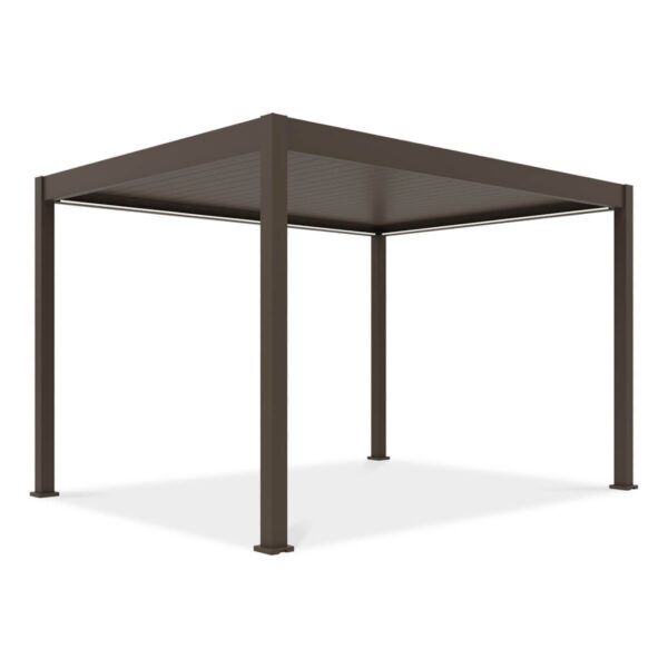 ELEGANCE AUTOMATIC+LED 3x4 PERGOLA TARASOWA TAUPE