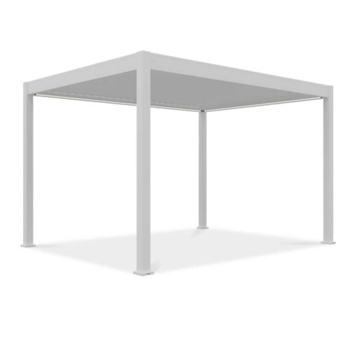 ELEGANCE AUTOMATIC+LED 3x4 PERGOLA TARASOWA WHITE