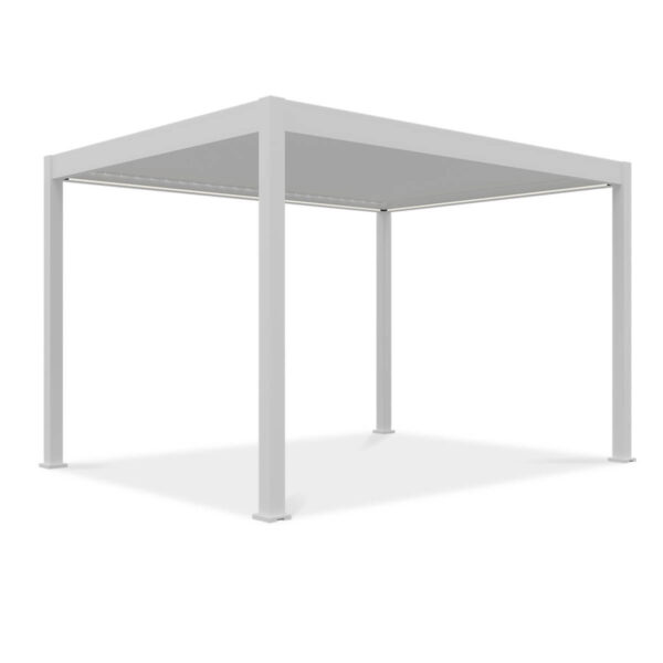 ELEGANCE AUTOMATIC+LED 3x4 PERGOLA TARASOWA WHITE