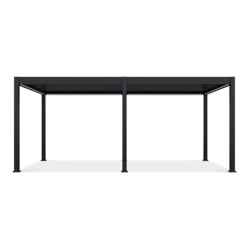 ELEGANCE AUTOMATIC+LED 3x6 PERGOLA TARASOWA ANTHRACITE