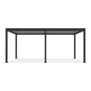 ELEGANCE AUTOMATIC+LED 3x6 PERGOLA TARASOWA ANTHRACITE/LIGHT GREY