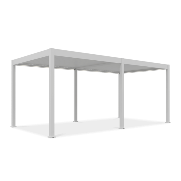 ELEGANCE AUTOMATIC+LED 3x6 PERGOLA TARASOWA WHITE