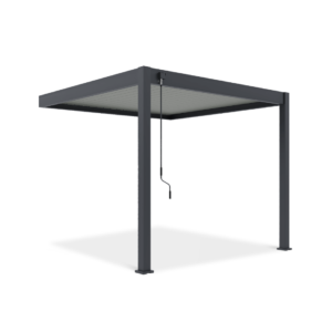 ELEGANCE WALL 3x3 PERGOLA TARASOWA ANTHRACITE/LIGHT GREY