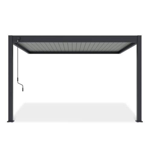 ELEGANCE WALL 3x4 PERGOLA TARASOWA ANTHRACITE/LIGHT GREY