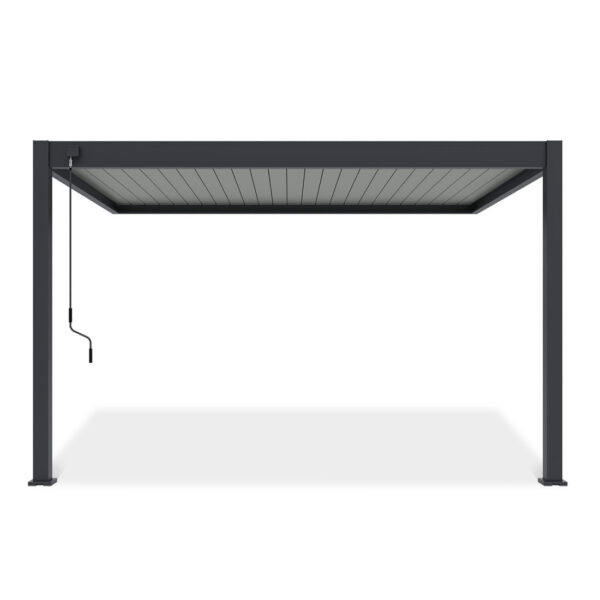 ELEGANCE WALL 3x4 PERGOLA TARASOWA ANTHRACITE/LIGHT GREY