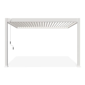 ELEGANCE WALL 3x4 PERGOLA TARASOWA WHITE