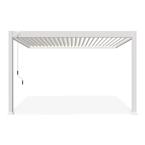 ELEGANCE WALL 3x4 PERGOLA TARASOWA WHITE