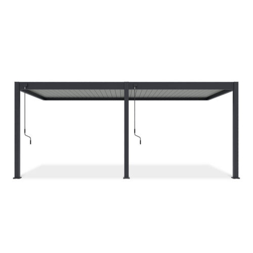 ELEGANCE WALL 3x6 PERGOLA TARASOWA ANTHRACITE/LIGHT GREY