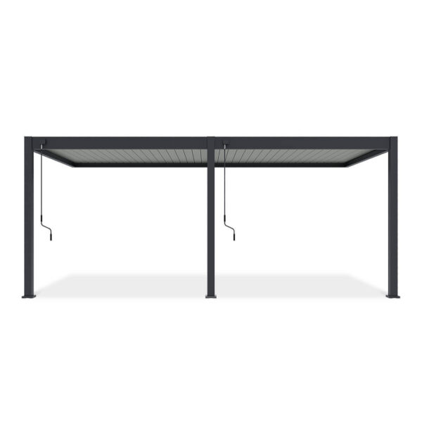 ELEGANCE WALL 3x6 PERGOLA TARASOWA ANTHRACITE/LIGHT GREY