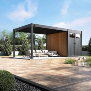 FUSION 3x4 + 2 PERGOLA TARASOWA ANTHRACITE