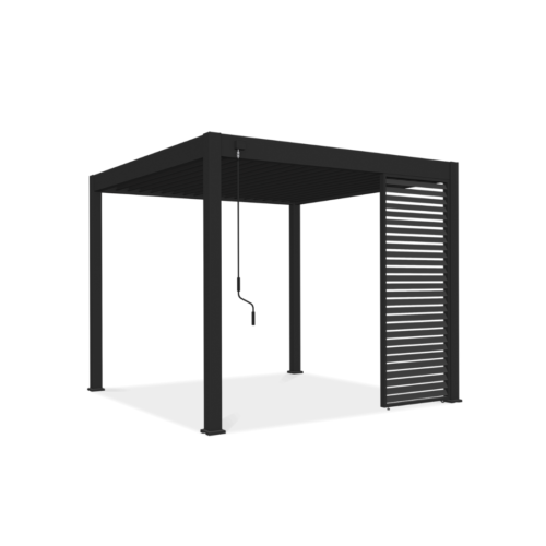 ELEGANCE/DELUXE/FUSION PANEL ŻALUZJOWY POZIOMY 1.0M ANTHRACITE