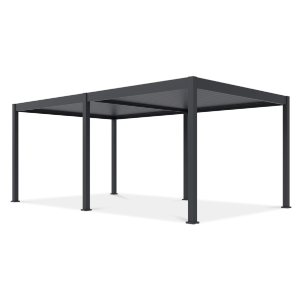 007499 DELUXE AUTOMATIC+LED 3.6x6 PERGOLA TARASOWA ANTHRACITE