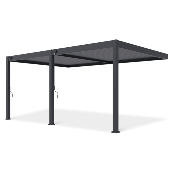 DELUXE WALL 3.6x5.3 PERGOLA TARASOWA ANTHRACITE
