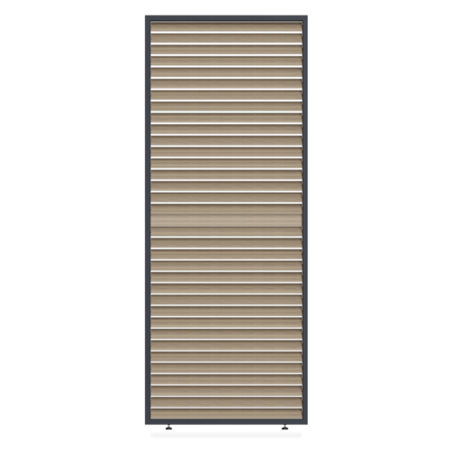 ELEGANCE/DELUXE/FUSION REGULOWANY PANEL ŻALUZJOWY POZIOMY 1.0M WOODGRAIN