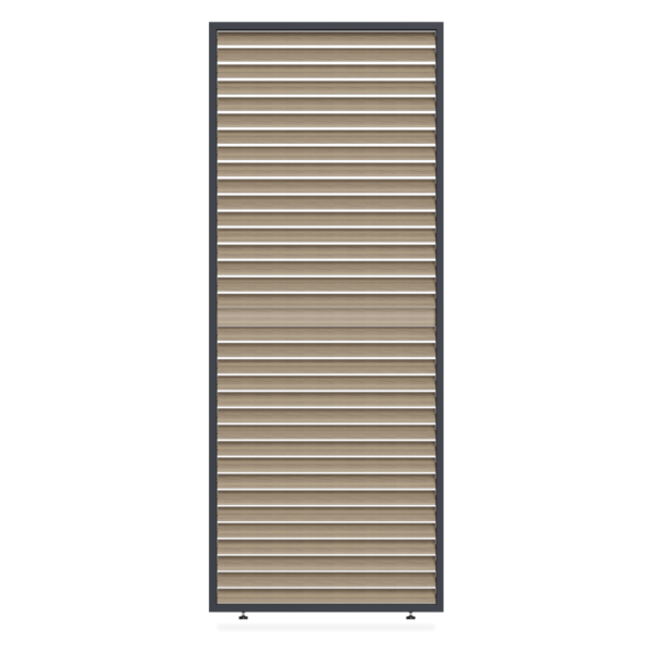 ELEGANCE/DELUXE/FUSION REGULOWANY PANEL ŻALUZJOWY POZIOMY 1.0M WOODGRAIN