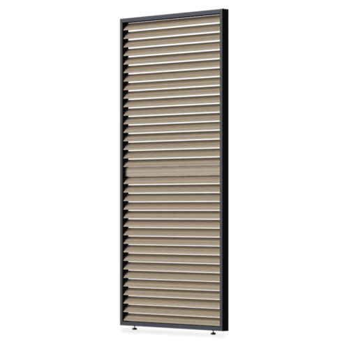 ELEGANCE/DELUXE/FUSION REGULOWANY PANEL ŻALUZJOWY POZIOMY 1.2M WOODGRAIN