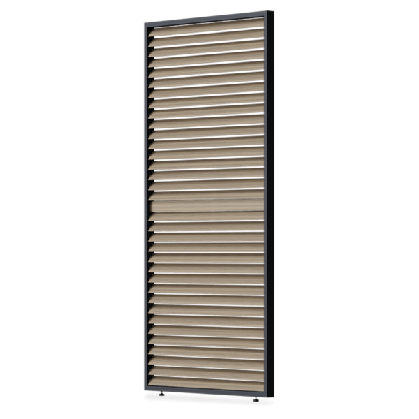 ELEGANCE/DELUXE/FUSION REGULOWANY PANEL ŻALUZJOWY POZIOMY 1.2M WOODGRAIN