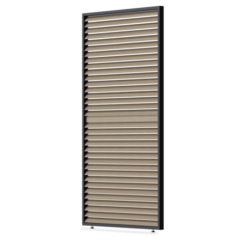 ELEGANCE/DELUXE/FUSION REGULOWANY PANEL ŻALUZJOWY POZIOMY 1.3M WOODGRAIN