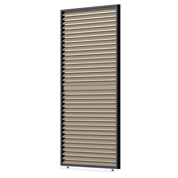 ELEGANCE/DELUXE/FUSION REGULOWANY PANEL ŻALUZJOWY POZIOMY 1.3M WOODGRAIN