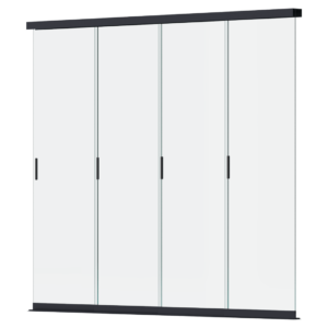 ELEGANCE/DELUXE/FUSION ŚCIANA PANELOWA SZKLANA 3.0M ANTHRACITE