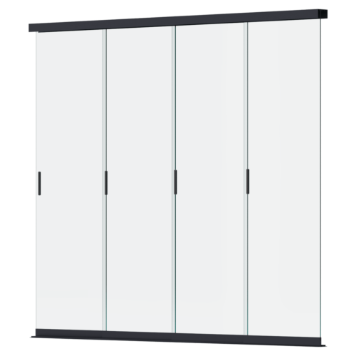 ELEGANCE/DELUXE/FUSION ŚCIANA PANELOWA SZKLANA 3.0M ANTHRACITE