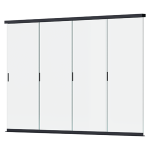 ELEGANCE/DELUXE/FUSION ŚCIANA PANELOWA SZKLANA 4.0M ANTHRACITE
