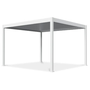 DELUXE AUTOMATIC+LED 3.6x4 PERGOLA TARASOWA WHITE
