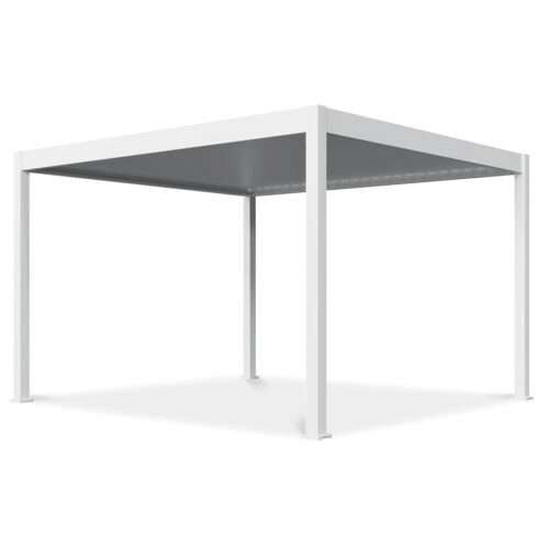 DELUXE AUTOMATIC+LED 3.6x4 PERGOLA TARASOWA WHITE