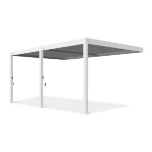 DELUXE WALL 3.6x5.3 PERGOLA TARASOWA WHITE