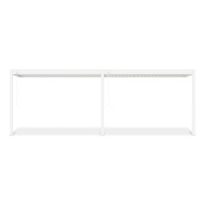 DELUXE WALL 3.6x7.2 PERGOLA TARASOWA WHITE