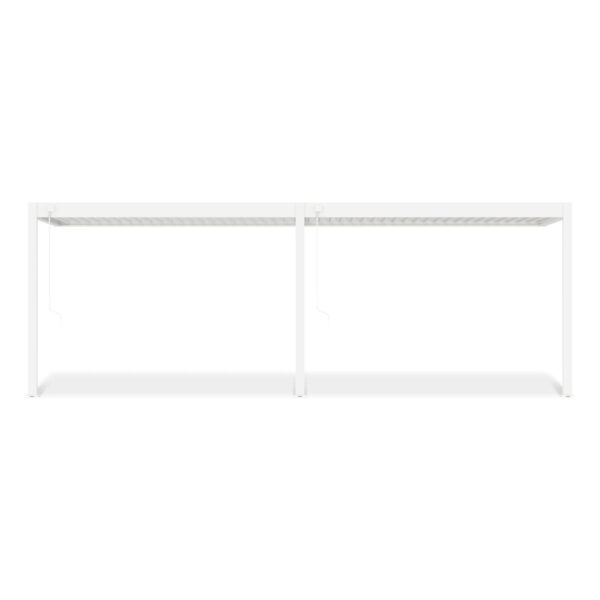 DELUXE WALL 3.6x7.2 PERGOLA TARASOWA WHITE