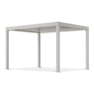 DELUXE PRO AUTOMATIC+LED 3x4 PERGOLA TARASOWA WHITE