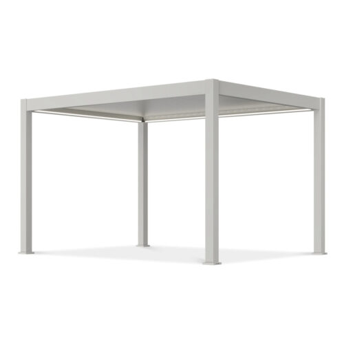 DELUXE PRO AUTOMATIC+LED 3x4 PERGOLA TARASOWA WHITE