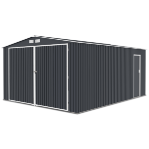 KINGSTON 380x480 GARAŻ METALOWY COLD GREY