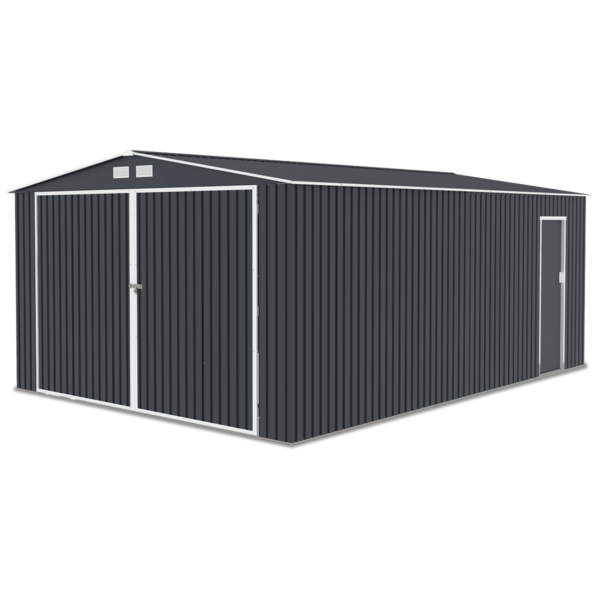 KINGSTON 380x540 GARAŻ METALOWY COLD GREY