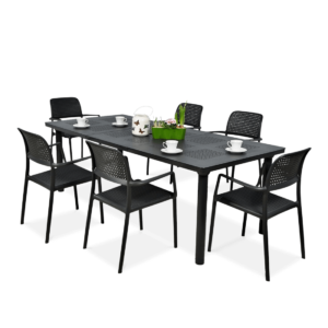 BORA/LIBECCIO 6+1 ZESTAW ANTRACITE