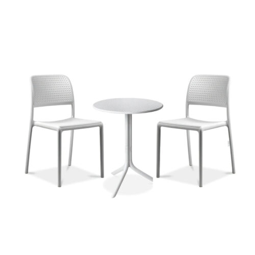 BORA BISTROT/STEP 2+1 ZESTAW BIANCO