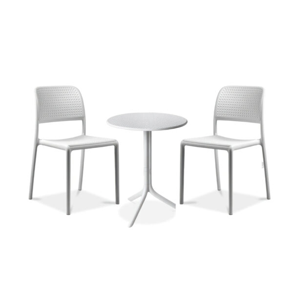 BORA BISTROT/STEP 2+1 ZESTAW BIANCO