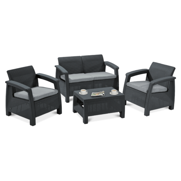 CORFU SET ZESTAW GRAPHITE