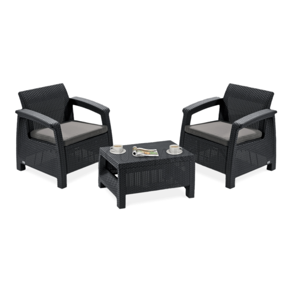 CORFU WEEKEND 2+1 ZESTAW GRAPHITE